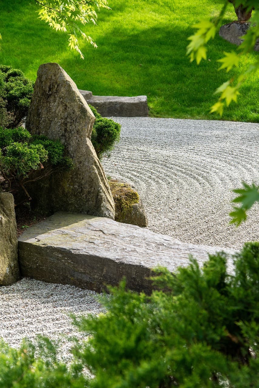 禅を感じる庭, A Zen garden